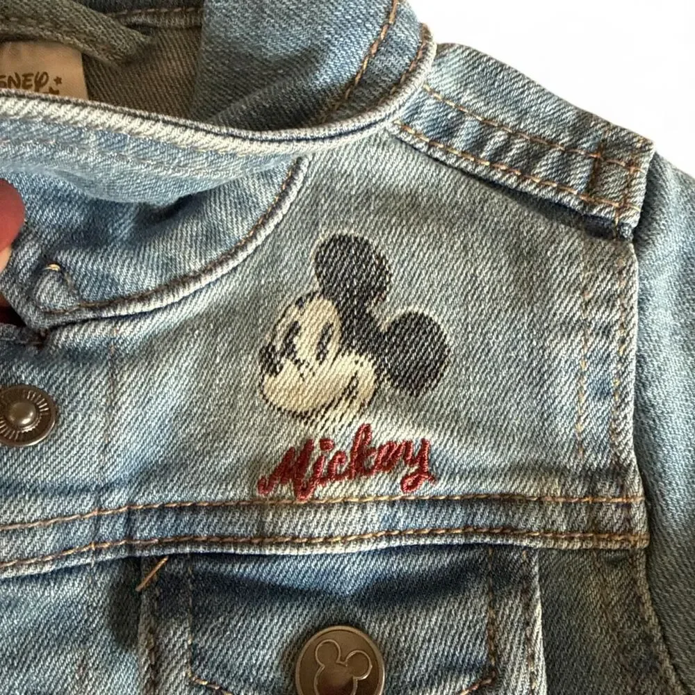 Disney Baby Mickey Mouse Denim Jacket | 9–12 Months